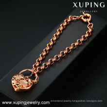 China wholesale fashion bracelet, xuping jewelry gold bracelet, gold fashion charm bracelets